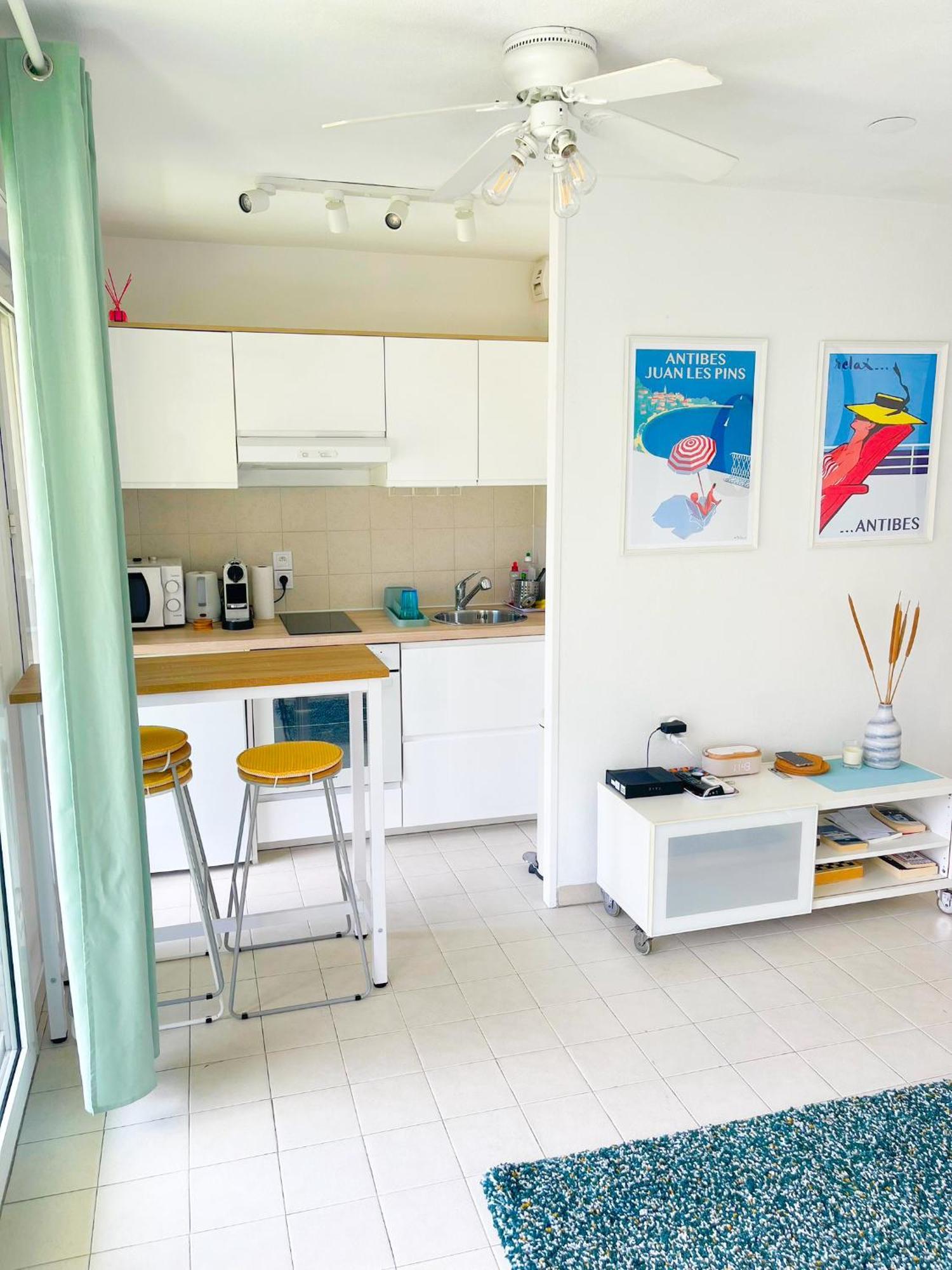 1 Bedroom Sea View, Swimming Pool, Beach On Foot, Parking Antibes Kültér fotó