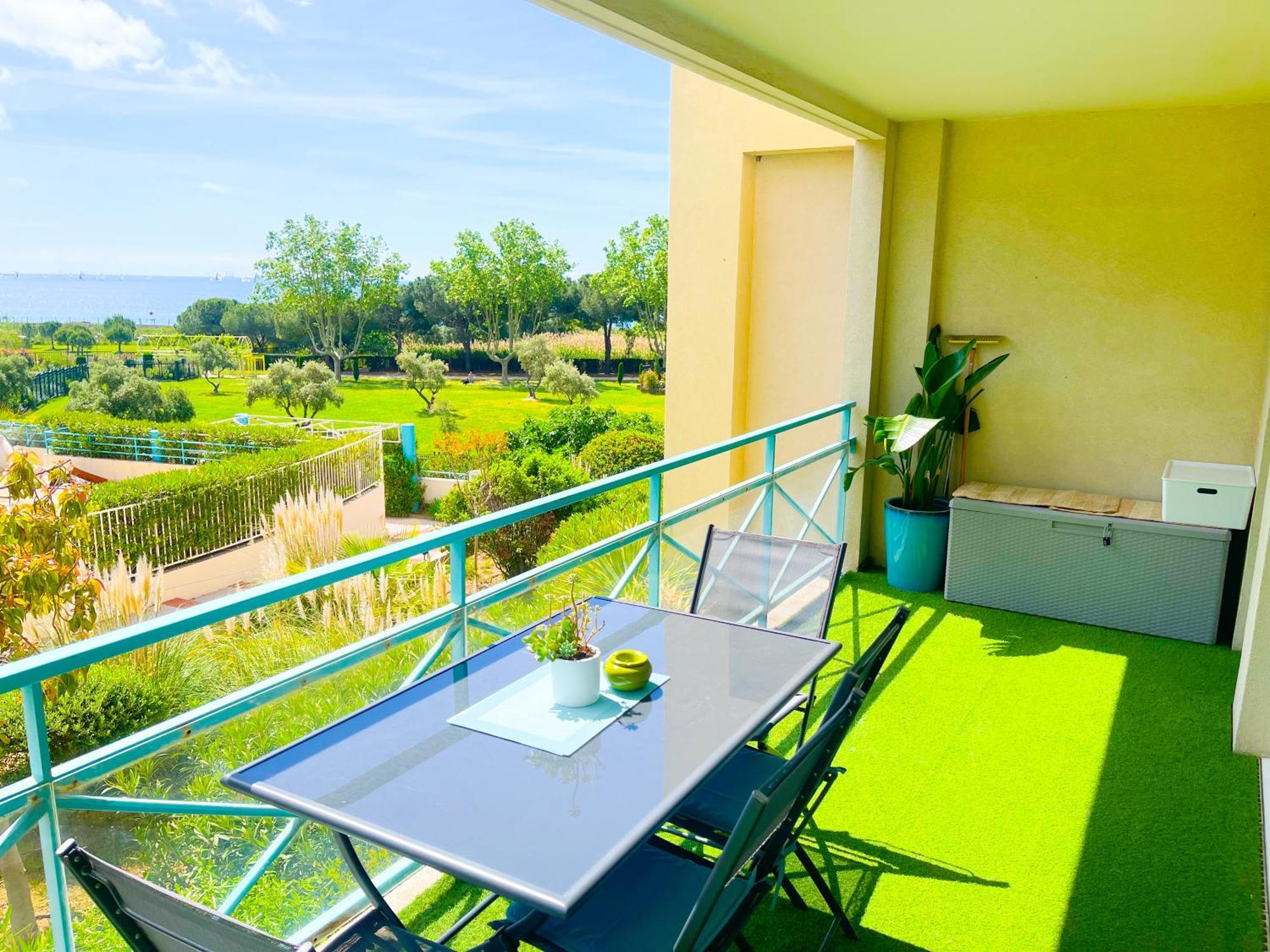 1 Bedroom Sea View, Swimming Pool, Beach On Foot, Parking Antibes Kültér fotó