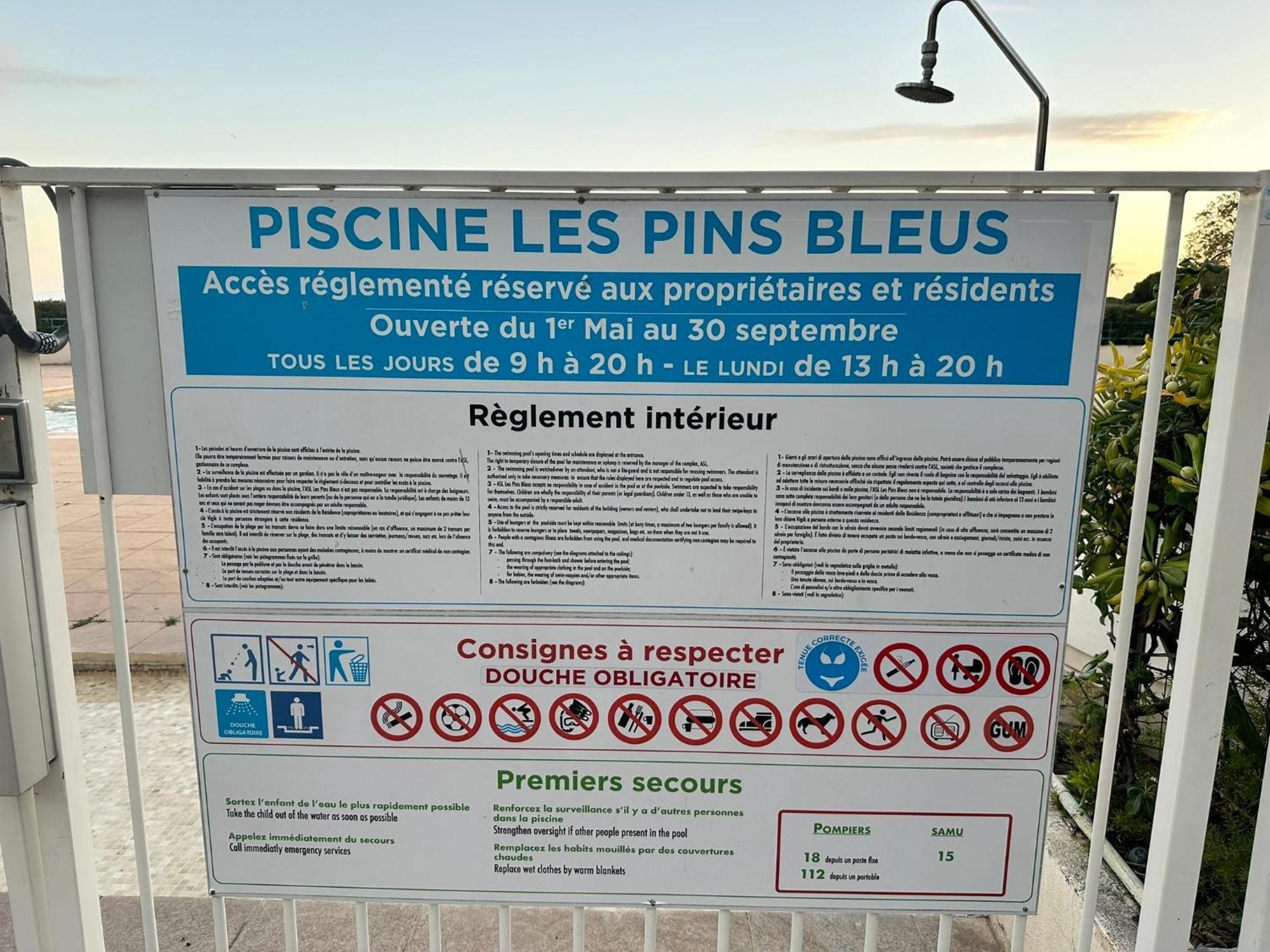 1 Bedroom Sea View, Swimming Pool, Beach On Foot, Parking Antibes Kültér fotó